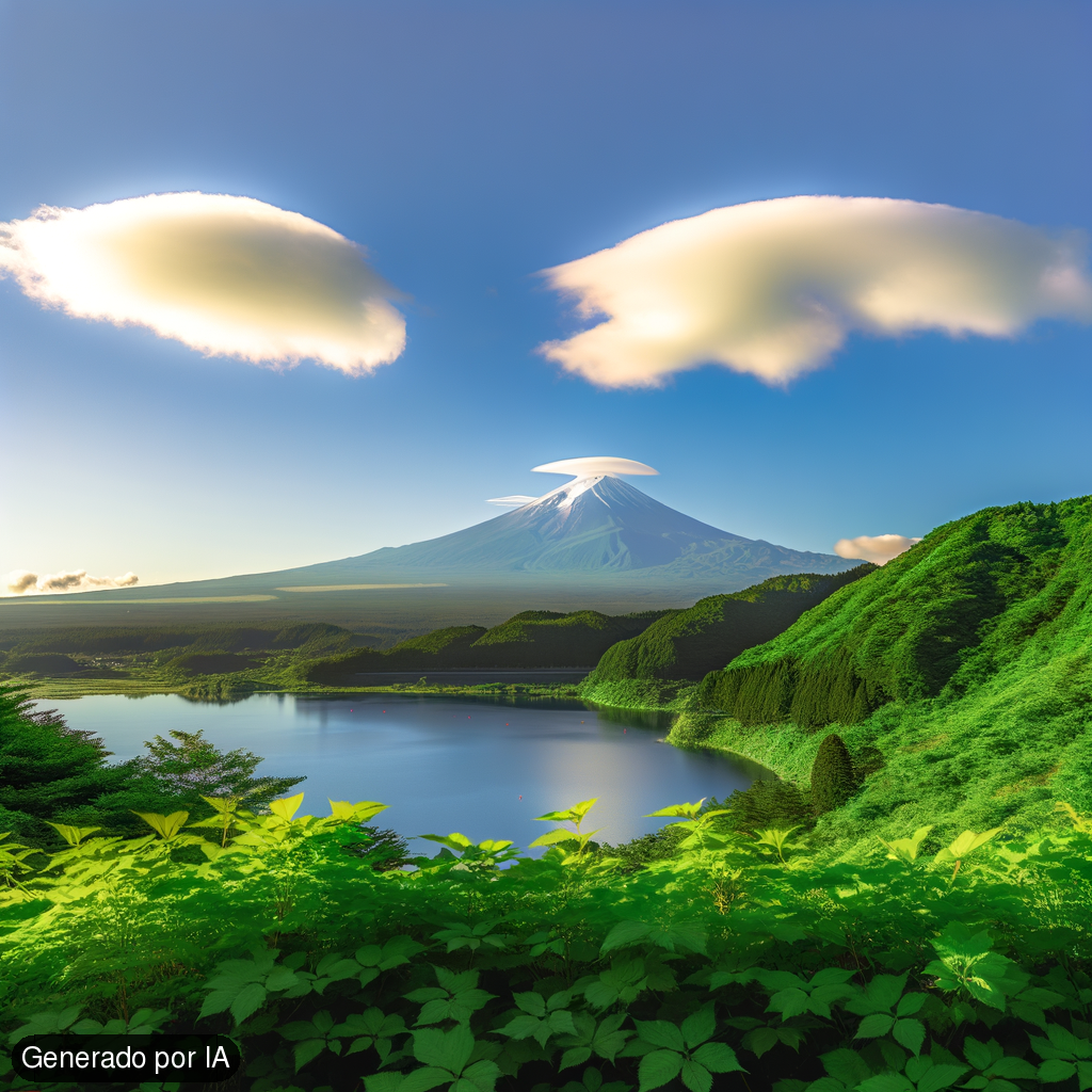 Monte fuji - Generado por IA